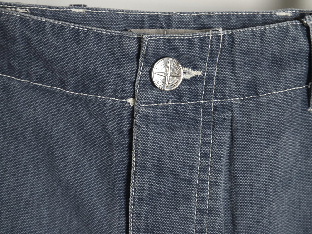 Dior x Stone island co-branded pocket denim trousers