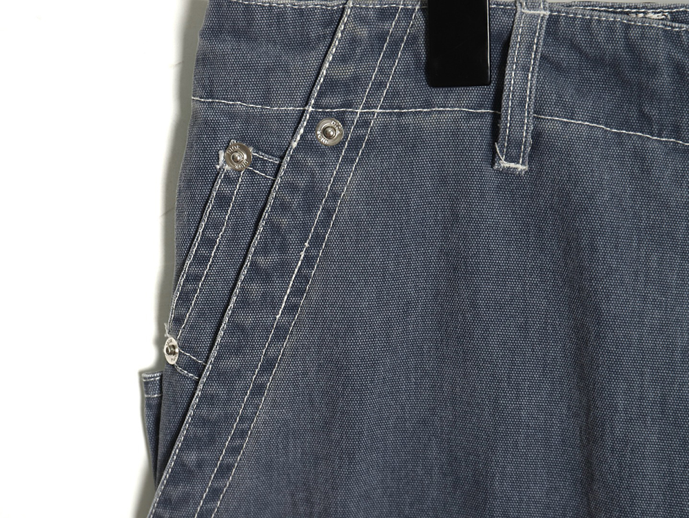 Dior x Stone island co-branded pocket denim trousers