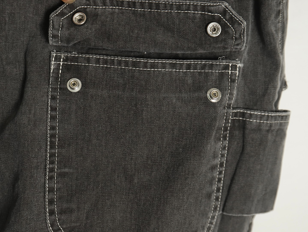 Dior x Stone island co-branded pocket denim trousers TSK1