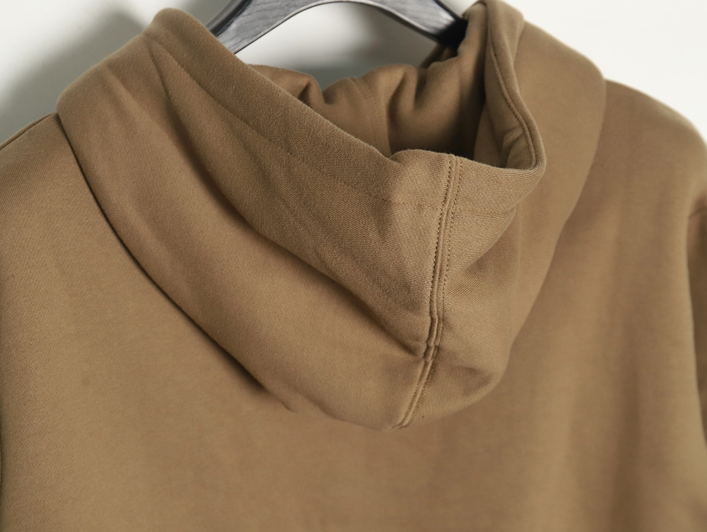 Dior CD monogram embroidered fleece hoodie TSK1