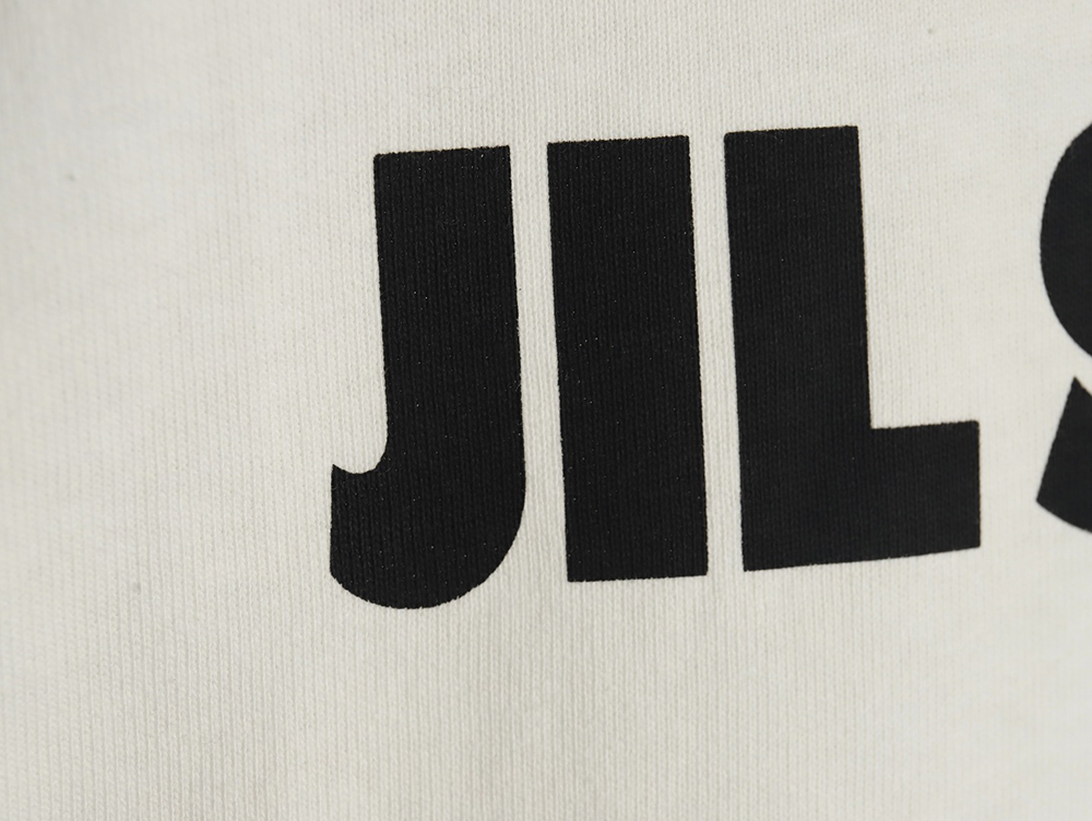 JIL SANDER Lettering Print Long Sleeve T-Shirt
