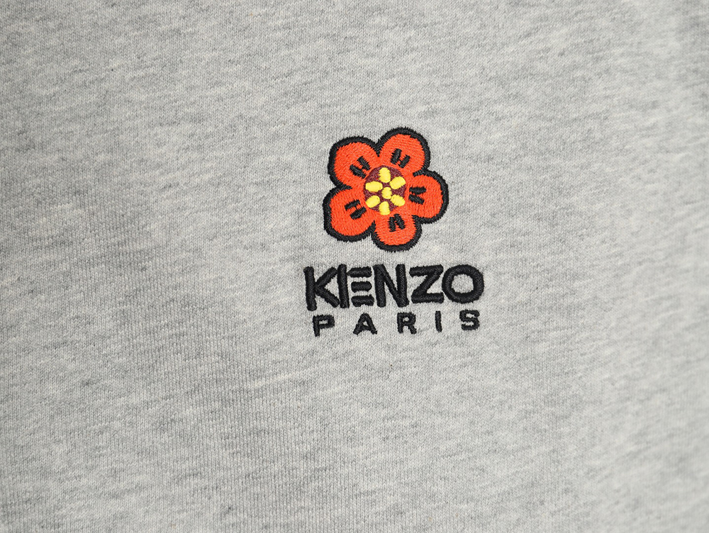 Kenzo Begonia Flower Zipper Hoodie