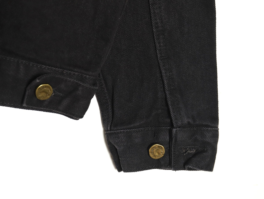 Louis Vuitton Gypsophila hot diamond embroidery denim jacket TSK1