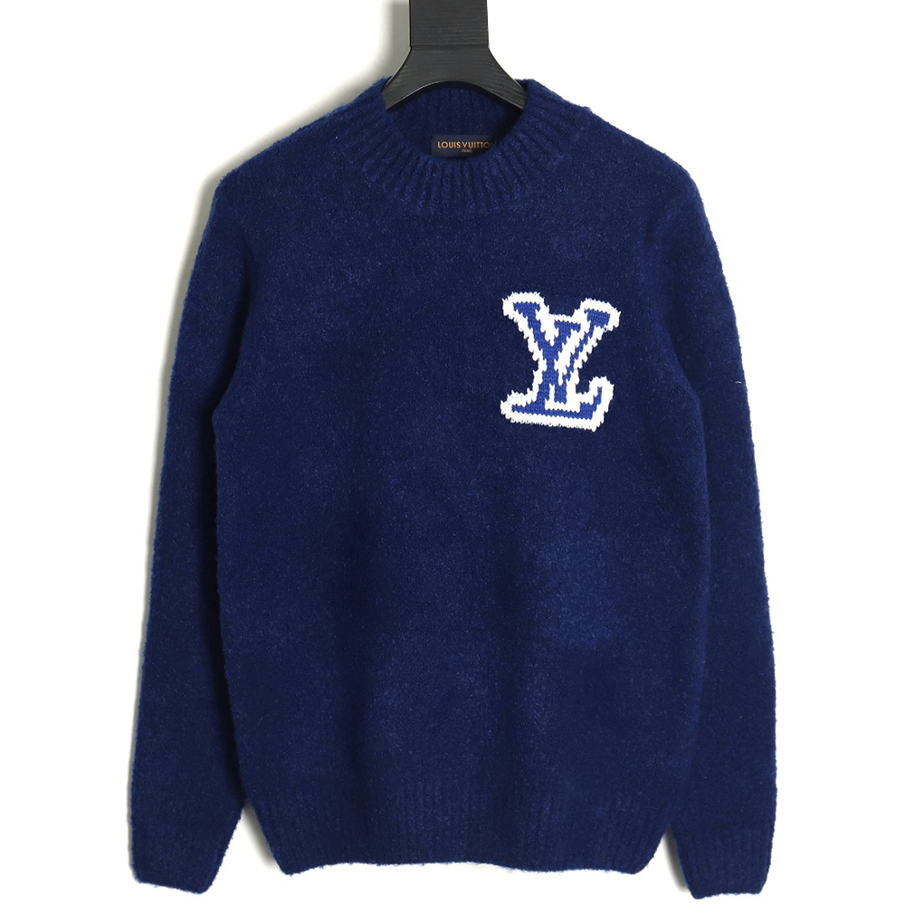 Louis Vuitton front and back large logo sweater TSK1