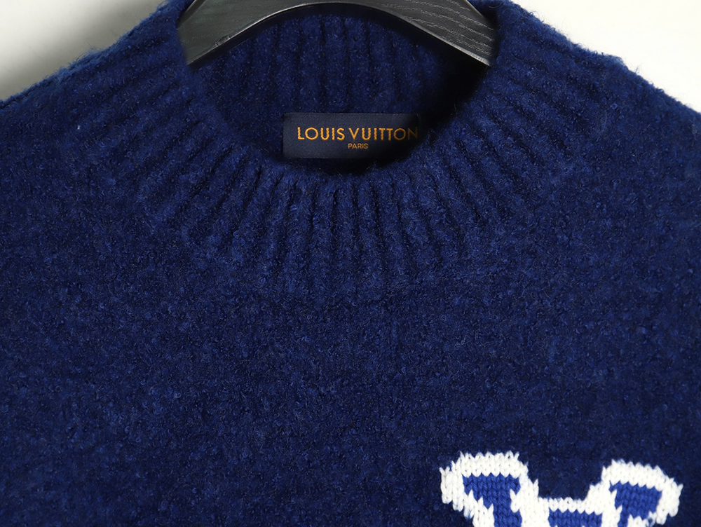 Louis Vuitton front and back large logo sweater TSK1
