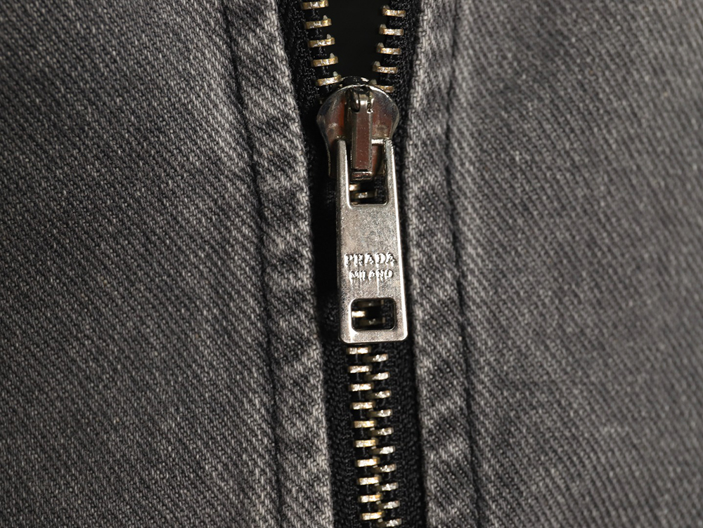 Prada Denim Zip-Up Jacket