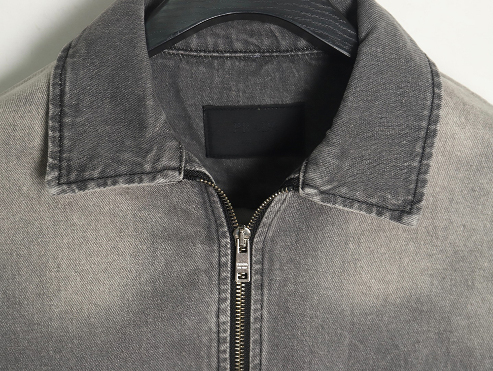 Prada Denim Zip-Up Jacket