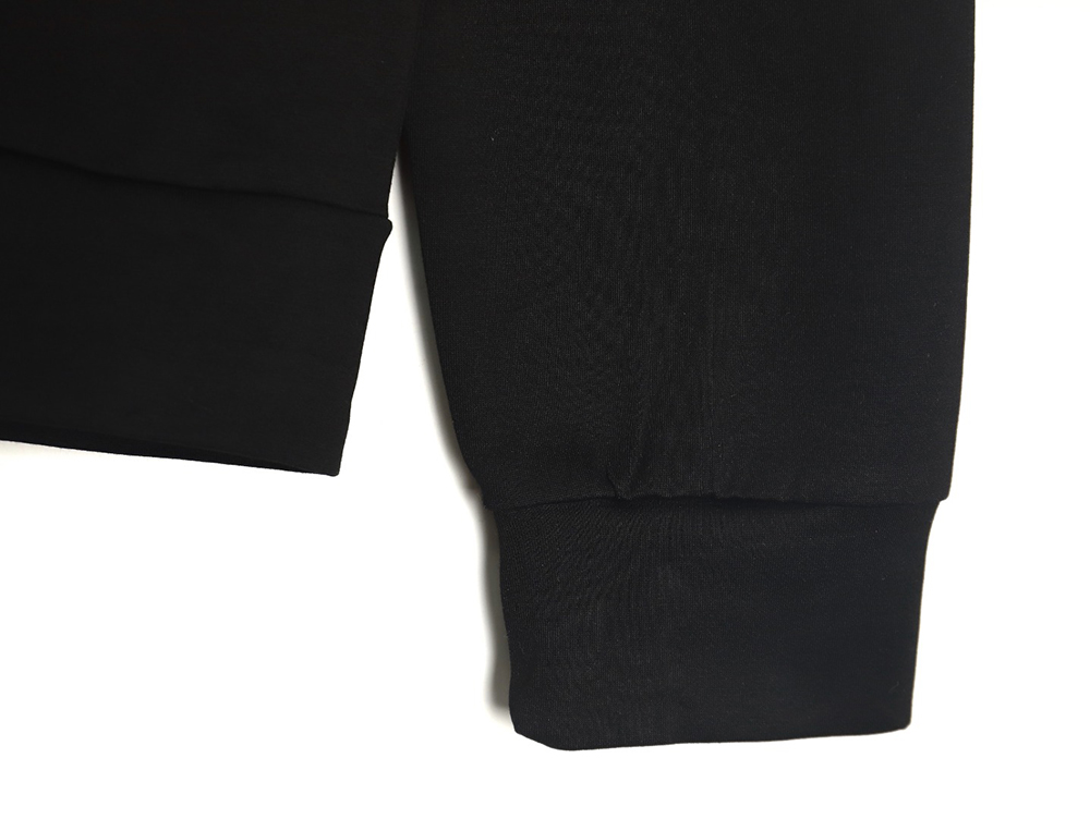 Prada Chest Embroidered Logo Hoodie