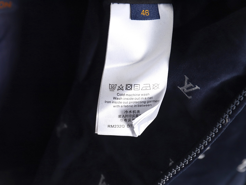 Louis Vuitton all-over printed velvet cotton jacket