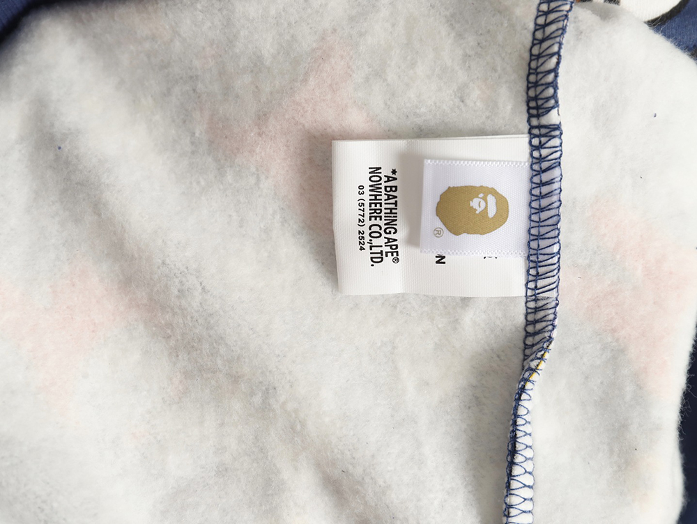 Bape My Melody shark and tiger zip-up hoodie