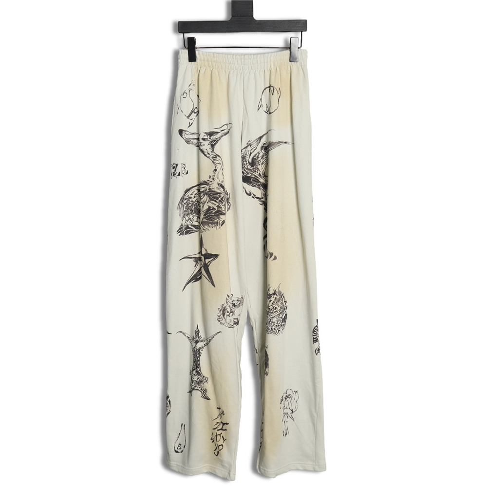 Balenciaga graffiti trousers