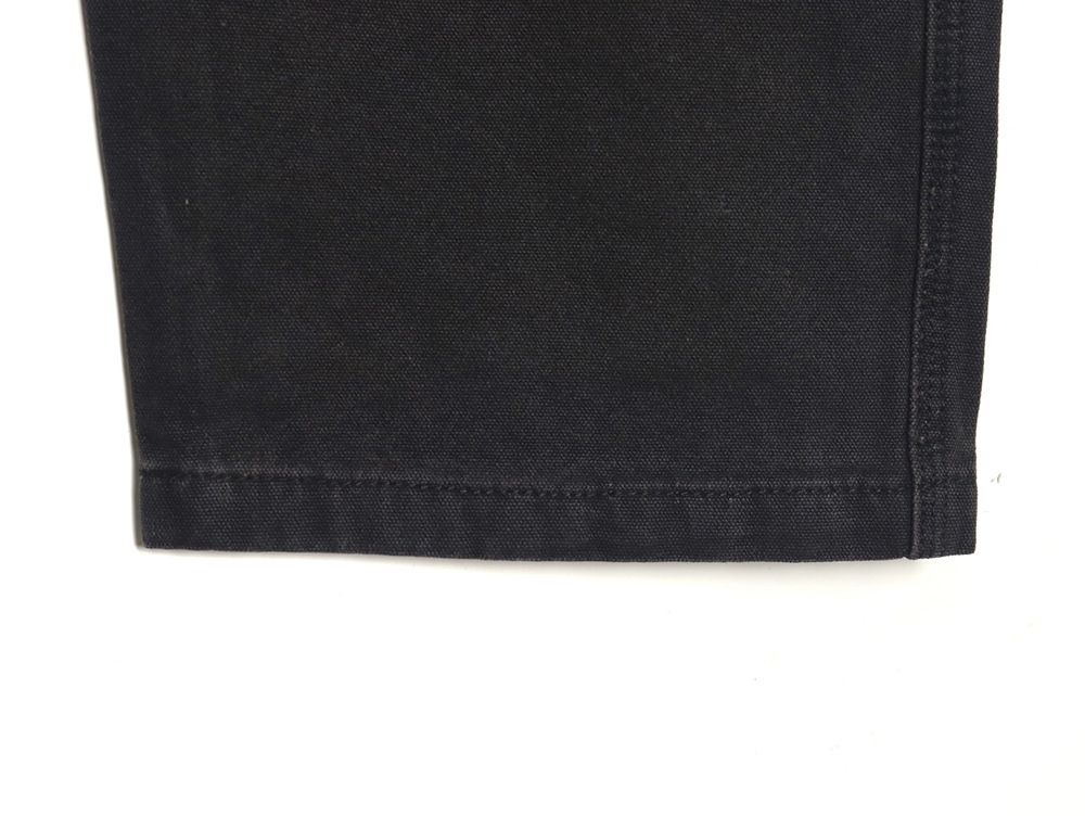 Balenciaga distressed denim trousers with ripped pockets
