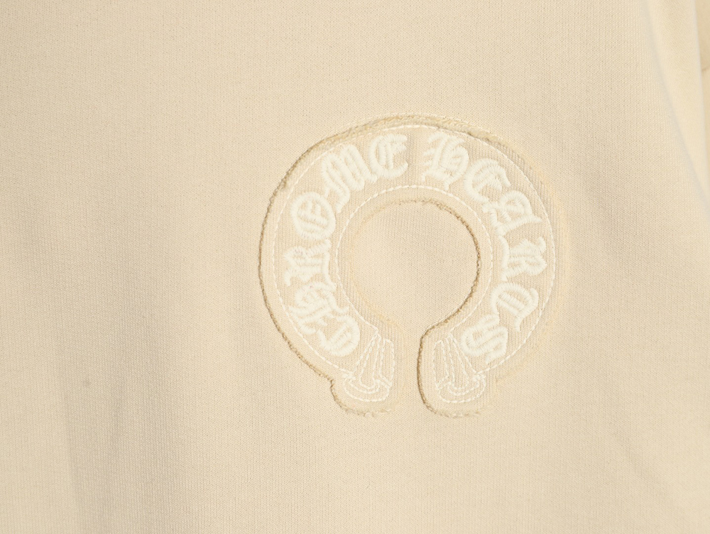 Chrome Hearts distressed burnout patch sweatshirt