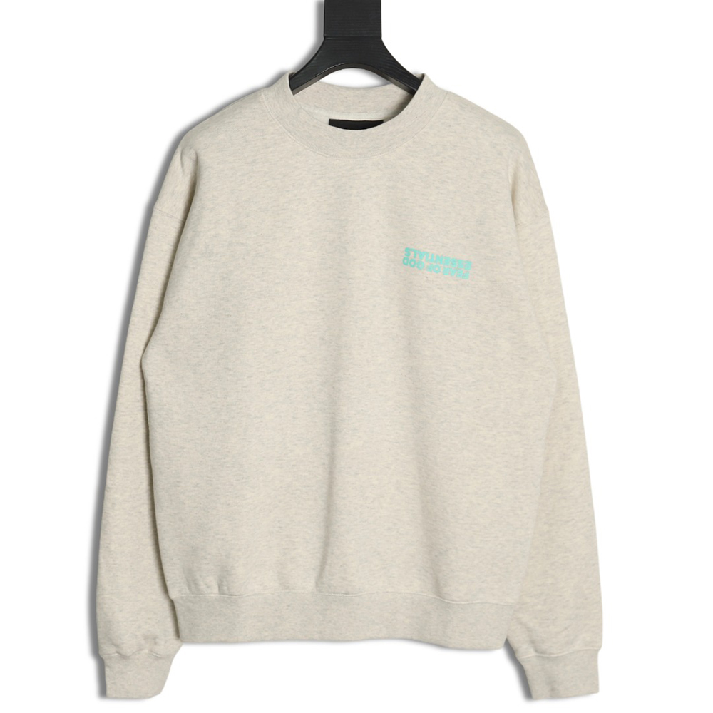 Fear of God Inverted Letters Crew Neck Sweatshirt