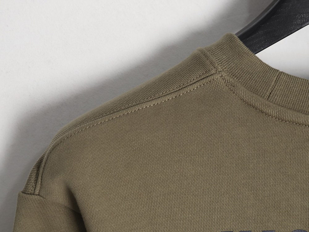 Louis Vuitton Fake Pocket Lettering Print Crew Neck Sweatshirt TSK1