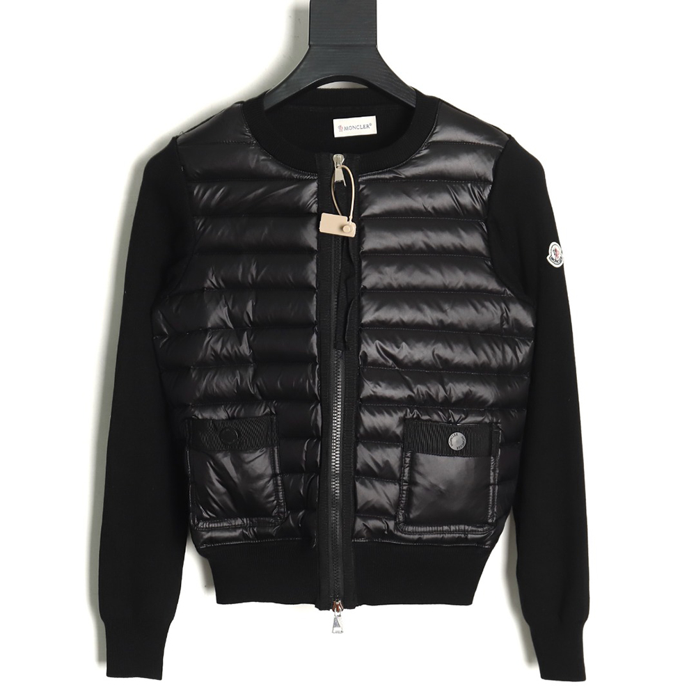 Moncler Women''s Knit Double Pocket Down Jacket TSK1