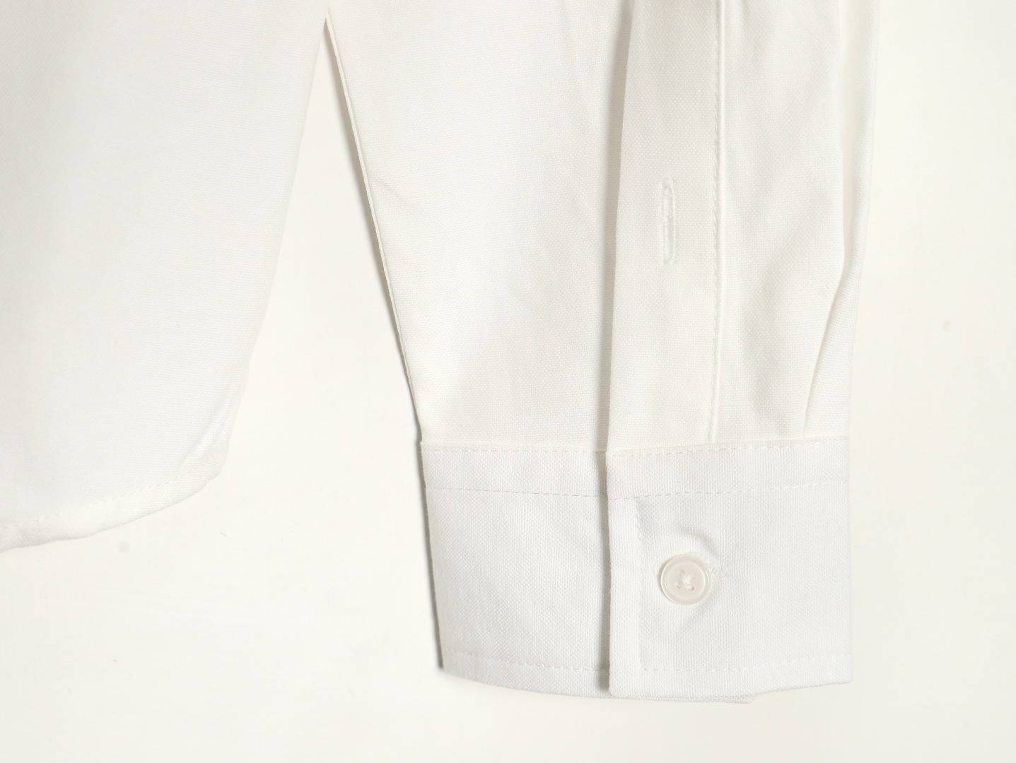 Ami Paris small heart logo embroidered striped shirt