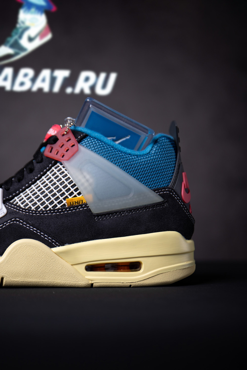 UNION LA X AIR JORDAN 4 RETRO ''OFF NOIR''