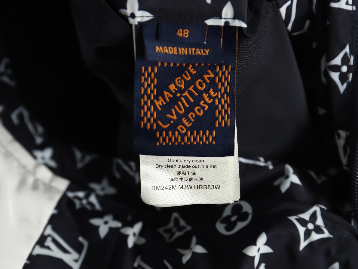 Louis Vuitton Rope Embroidery Monogram Jacket TSK1