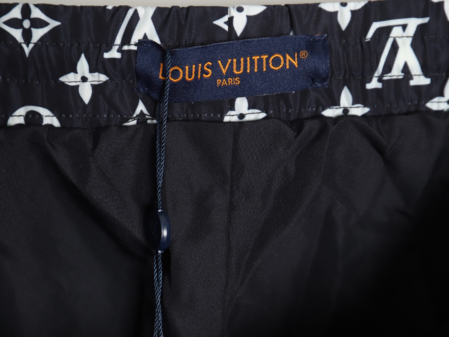 Louis Vuitton monogram print trousers TSK1