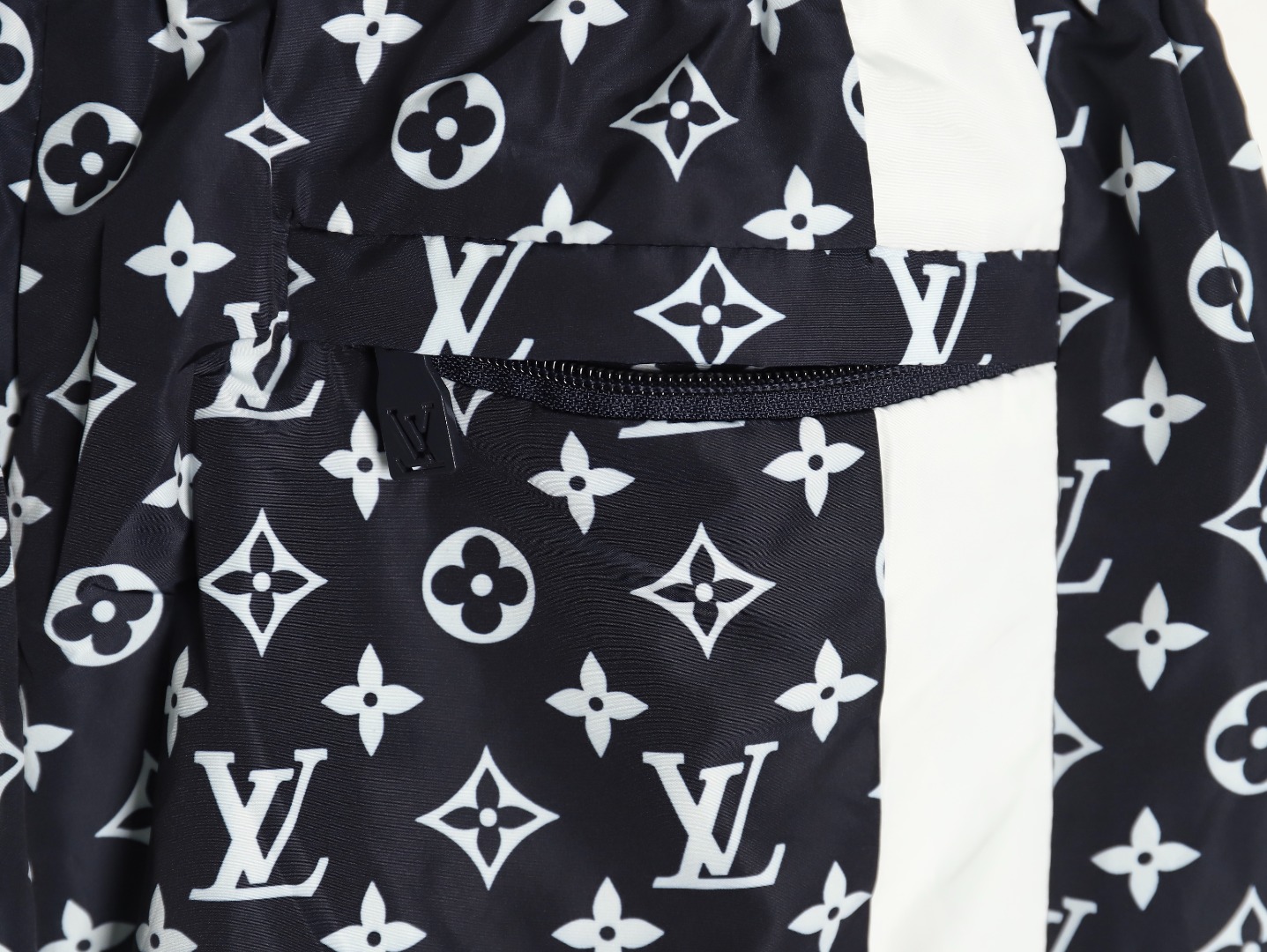 Louis Vuitton monogram print trousers TSK1