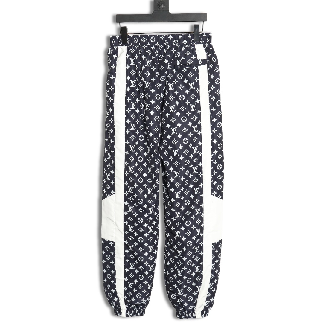 Louis Vuitton monogram print trousers TSK1