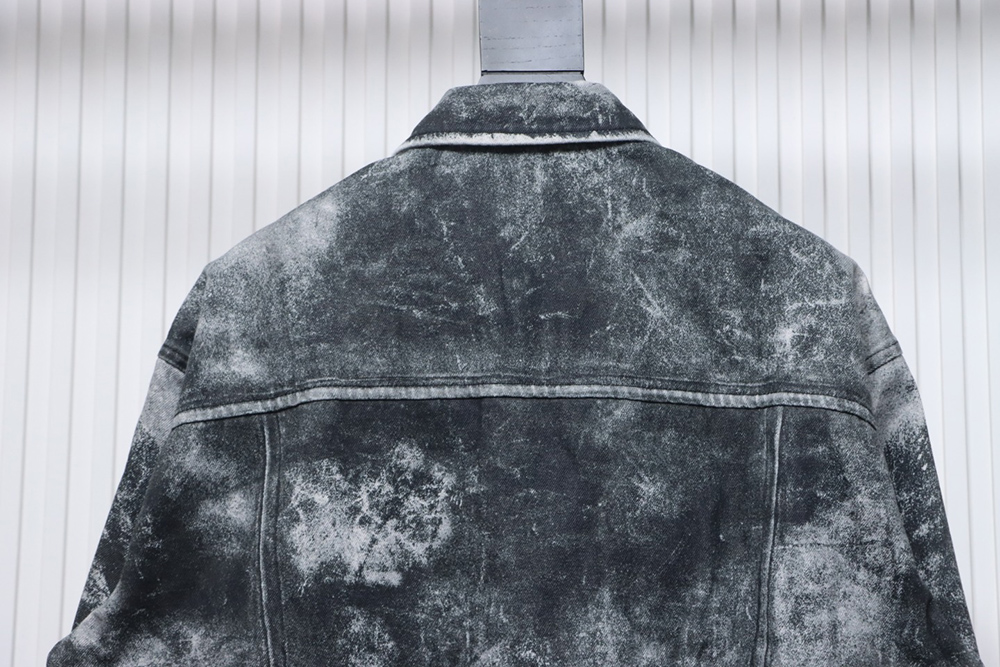 Alexander Wang distressed printed jacket