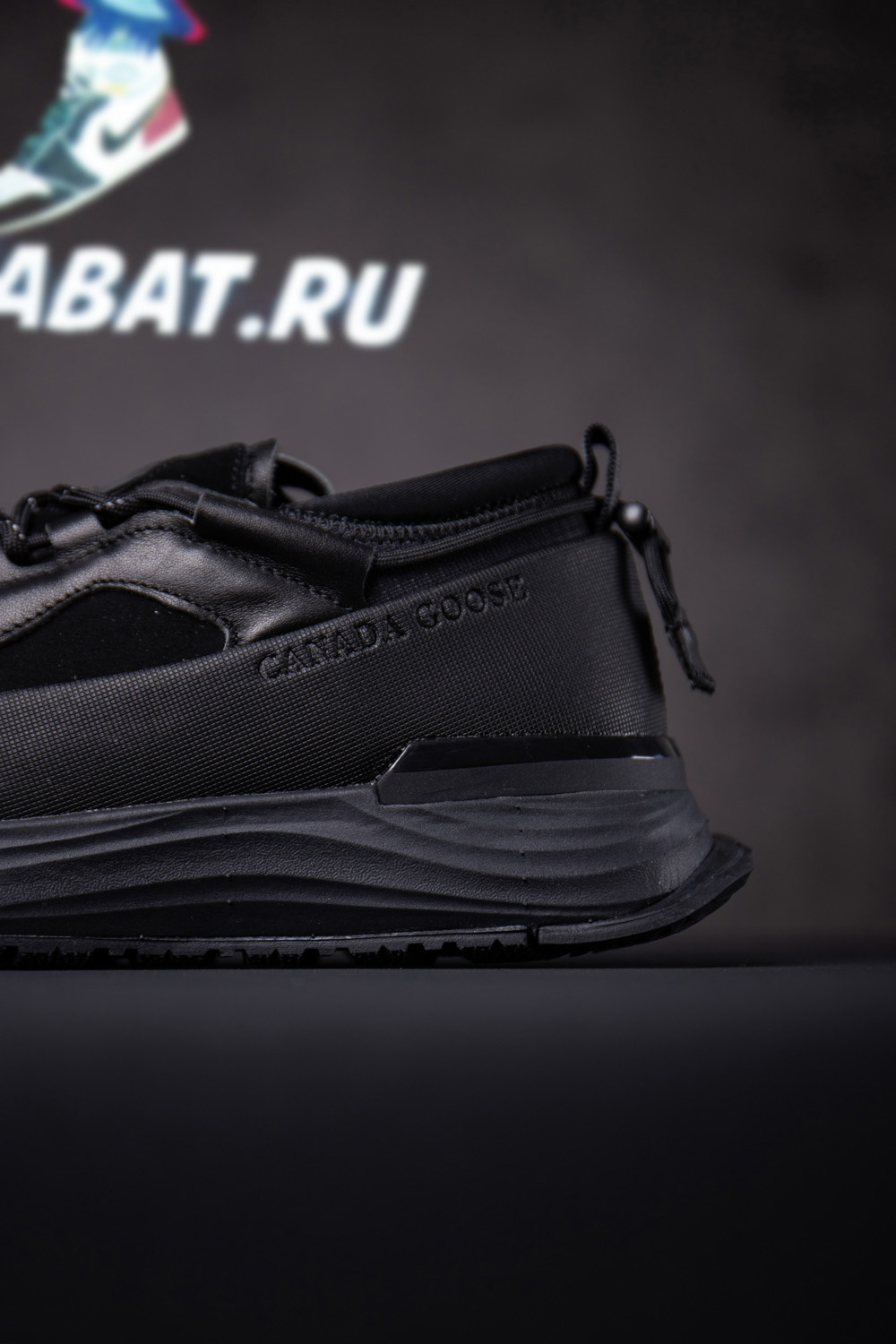 Canada Goose Black Glacier Trail Sneaker
