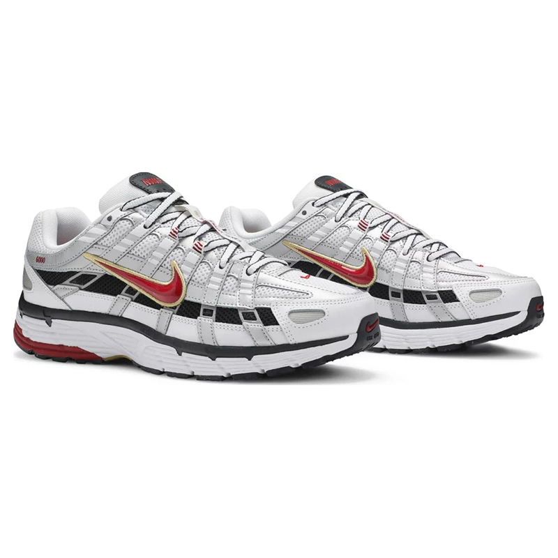 NIKE P-6000 CNPT ''Metallic Silver Red''