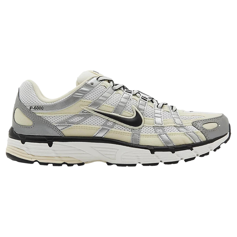 NIKE P-6000 ''Coconut Milk Metallic Silver''