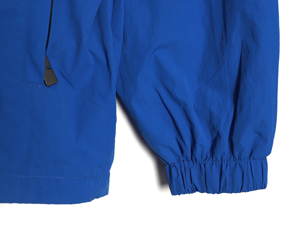 Burberry Warhorse Embroidered Thin Hooded Trench Jacket