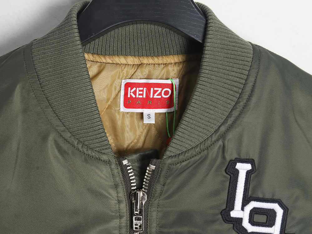 Kenzo Tiger Head Embroidered Flight Jacket