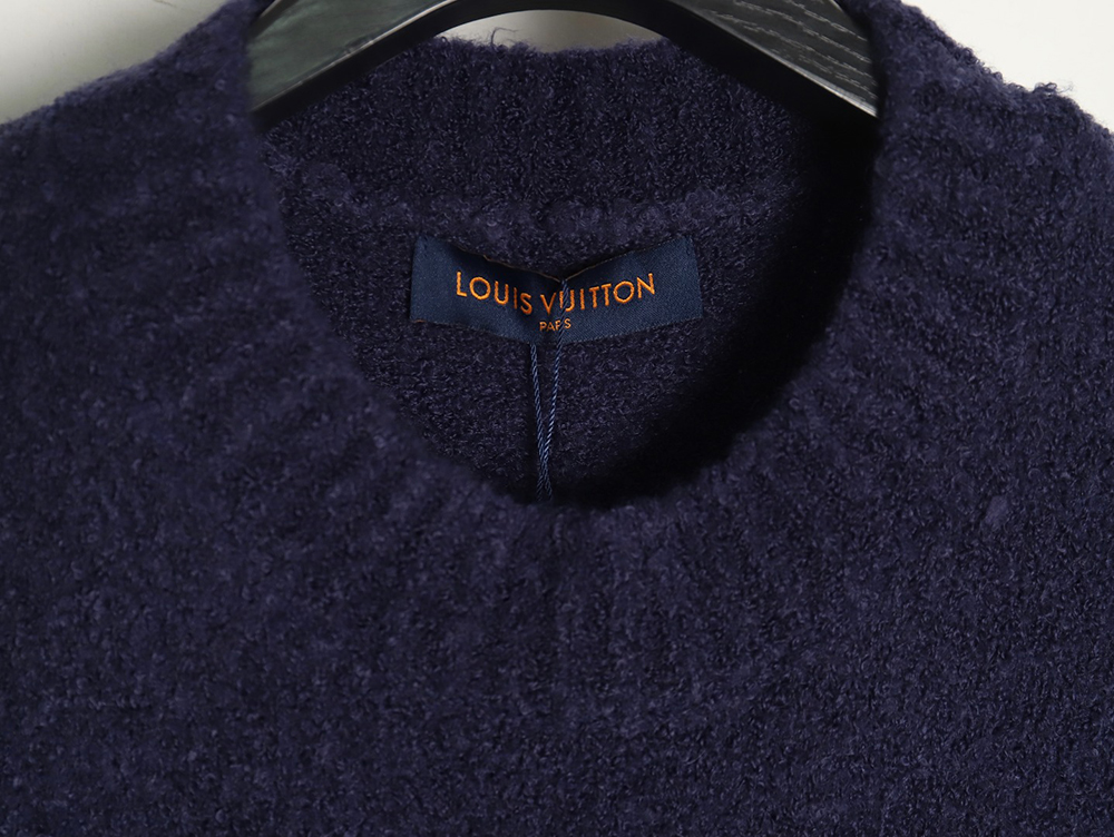 Louis vuitton jacquard teddy sweater
