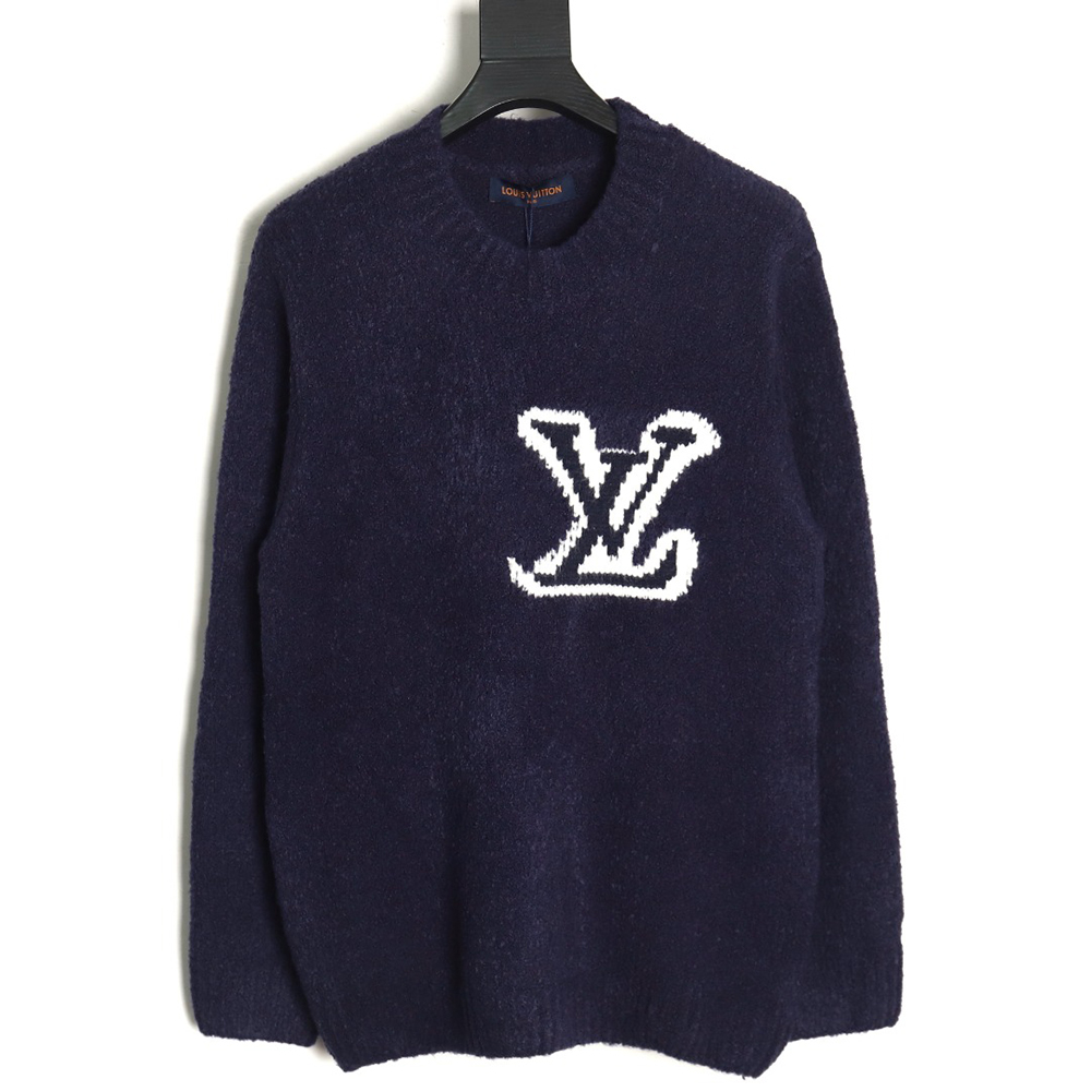 Louis vuitton jacquard teddy sweater