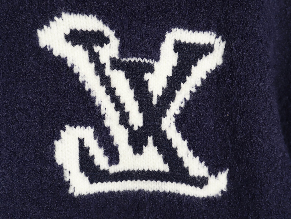 Louis vuitton jacquard teddy sweater