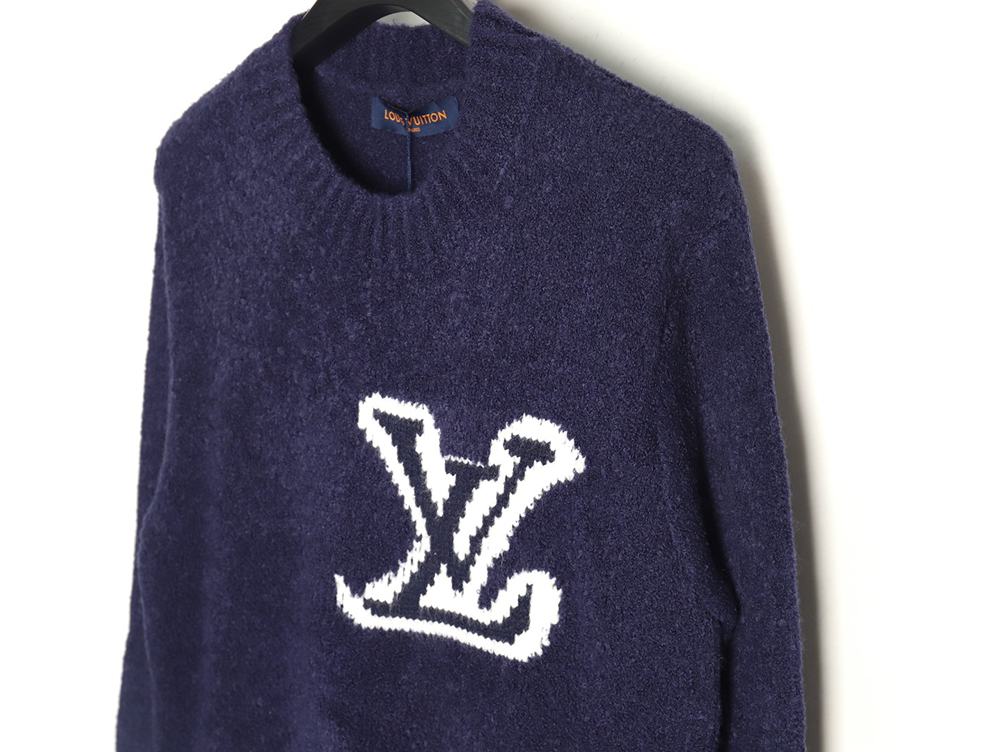 Louis vuitton jacquard teddy sweater