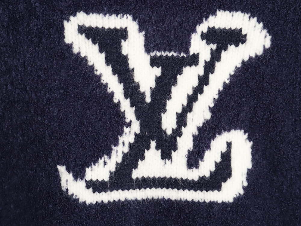 Louis vuitton jacquard teddy sweater