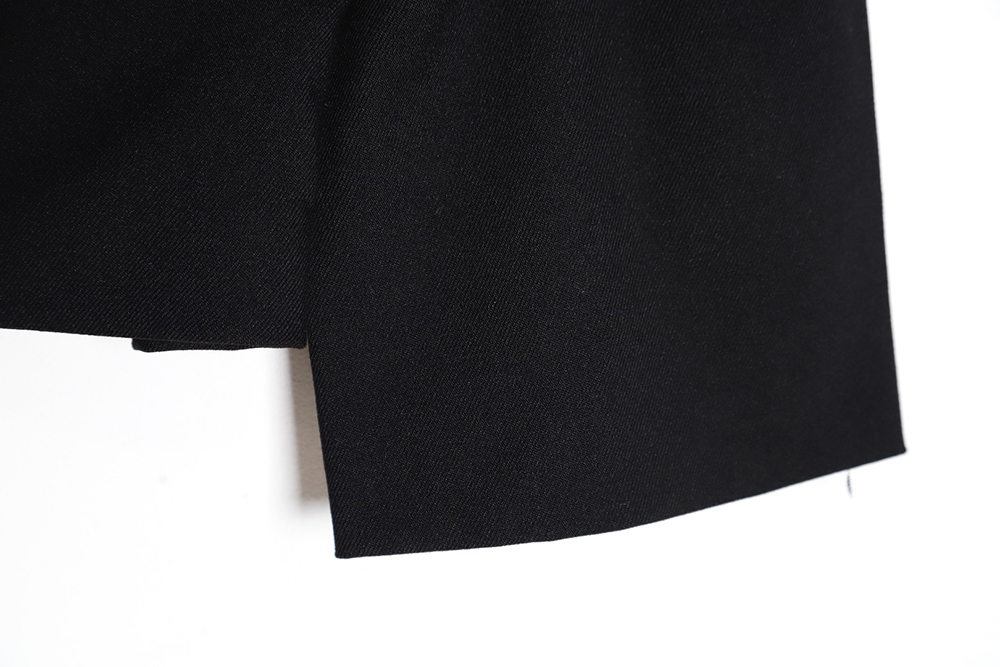 Loewe trench coat with leather patch on chest