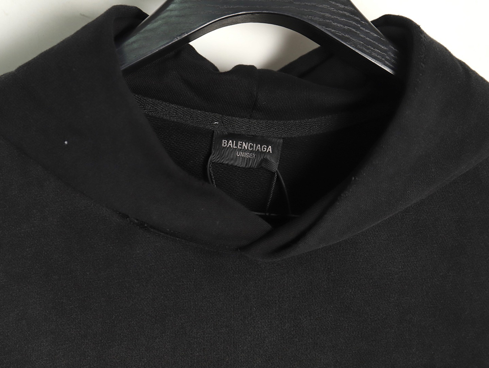 Balenciaga distressed tape hoodie TSK1