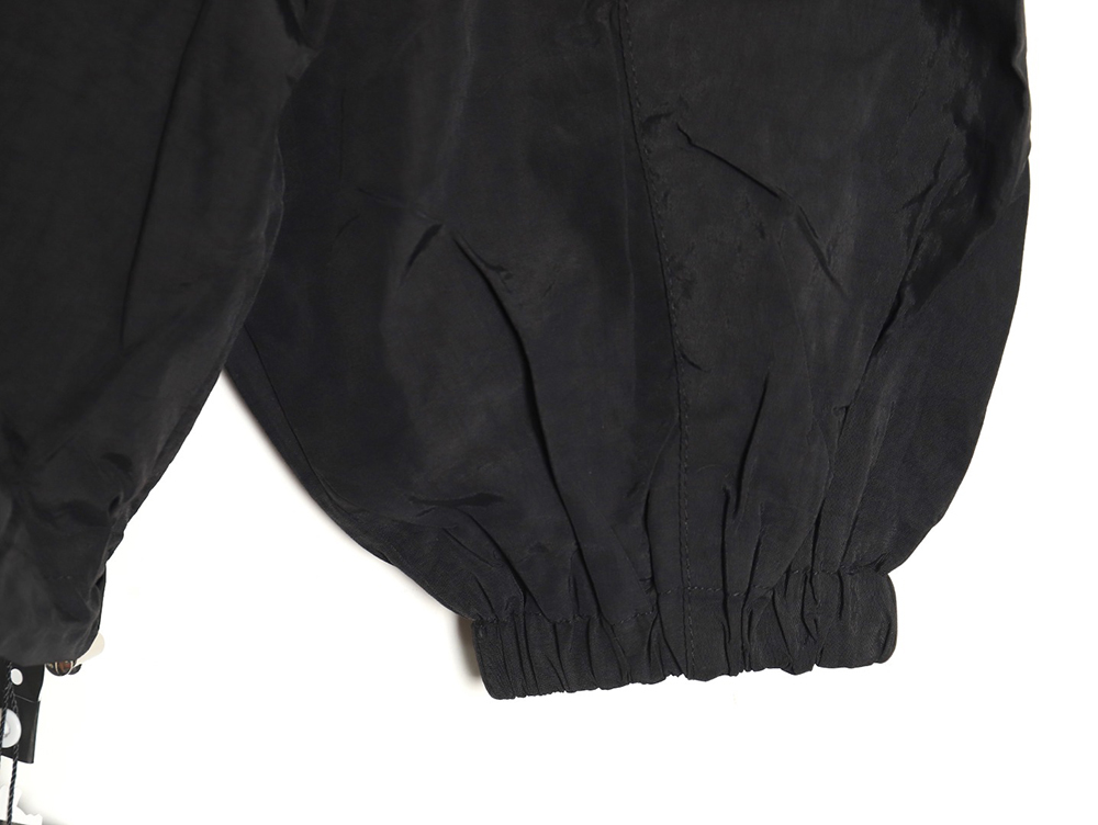 Chrome Hearts diagonal zip horseshoe print trench coat