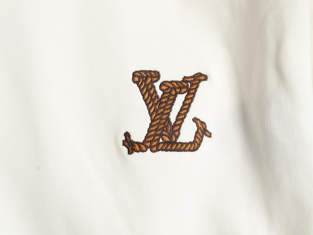 Louis Vuitton Western Denim Heavy Embroidery Crewneck Sweatshirt