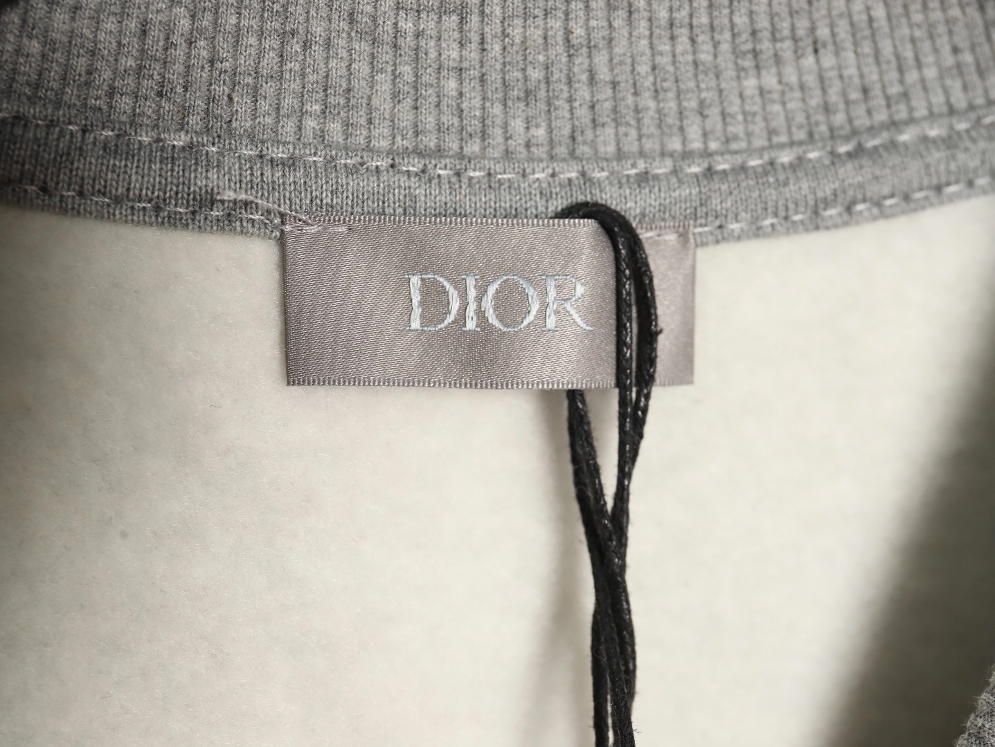 Dior signature embroidered crewneck sweatshirt