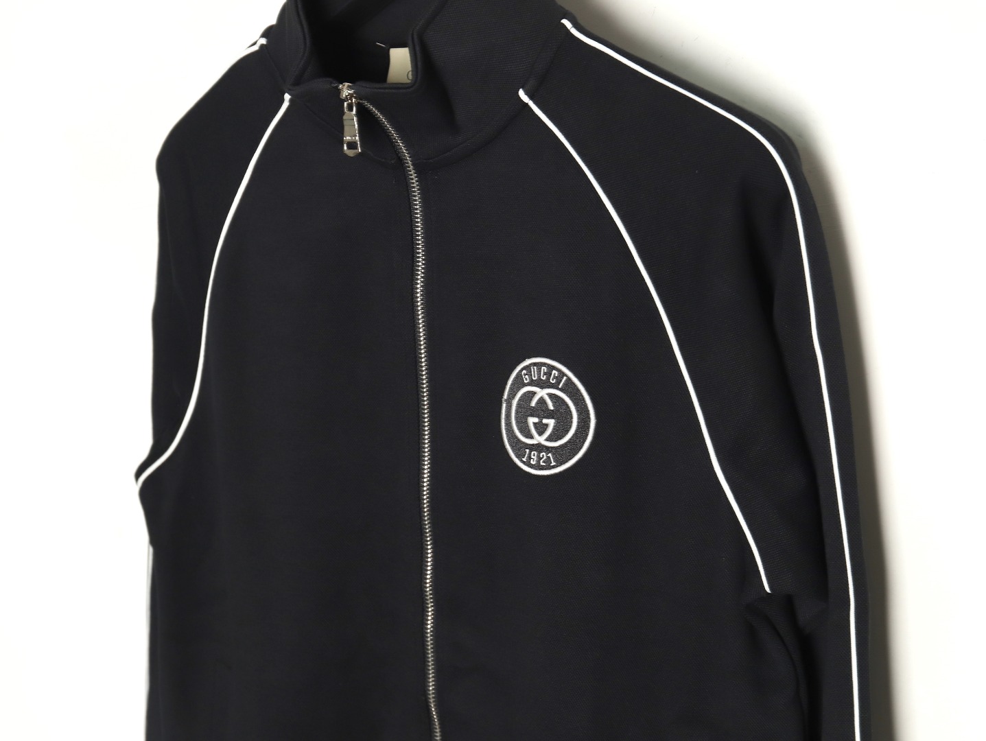 Gucci 1921 Double G Web zip-up jacket