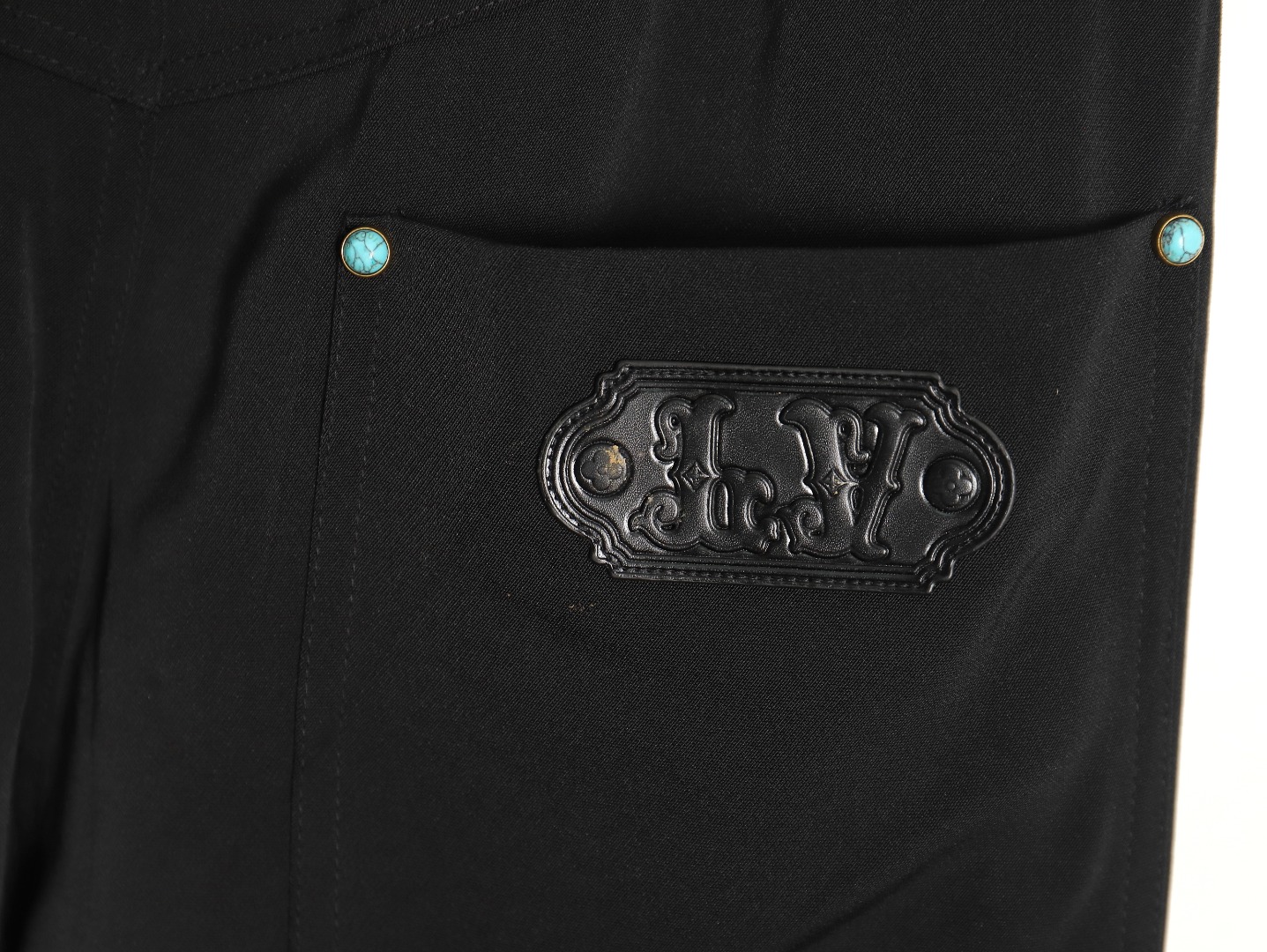 Louis Vuitton Turquoise wool trousers