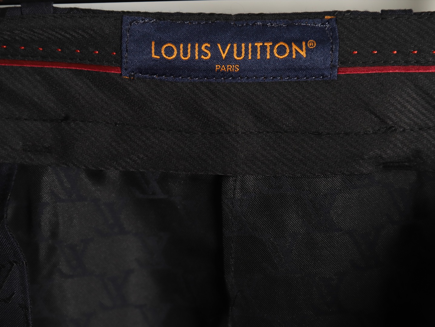 Louis Vuitton all over print trousers