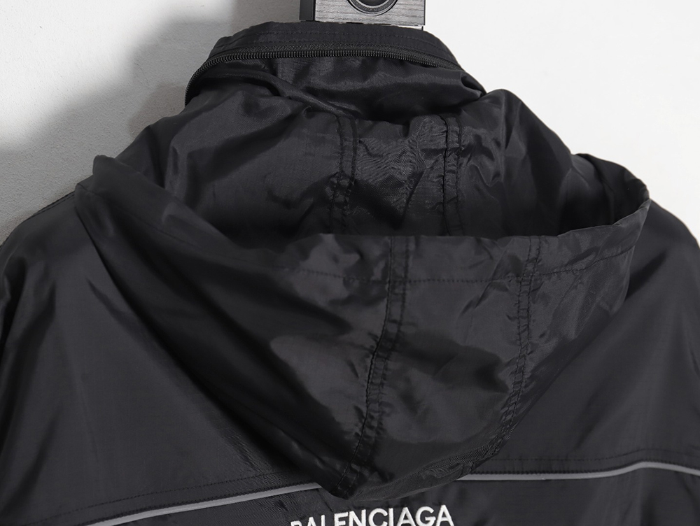 Balenciaga Half Zip Hood Jacket