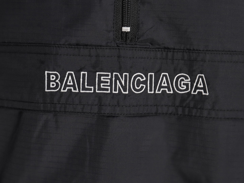 Balenciaga Half Zip Hood Jacket