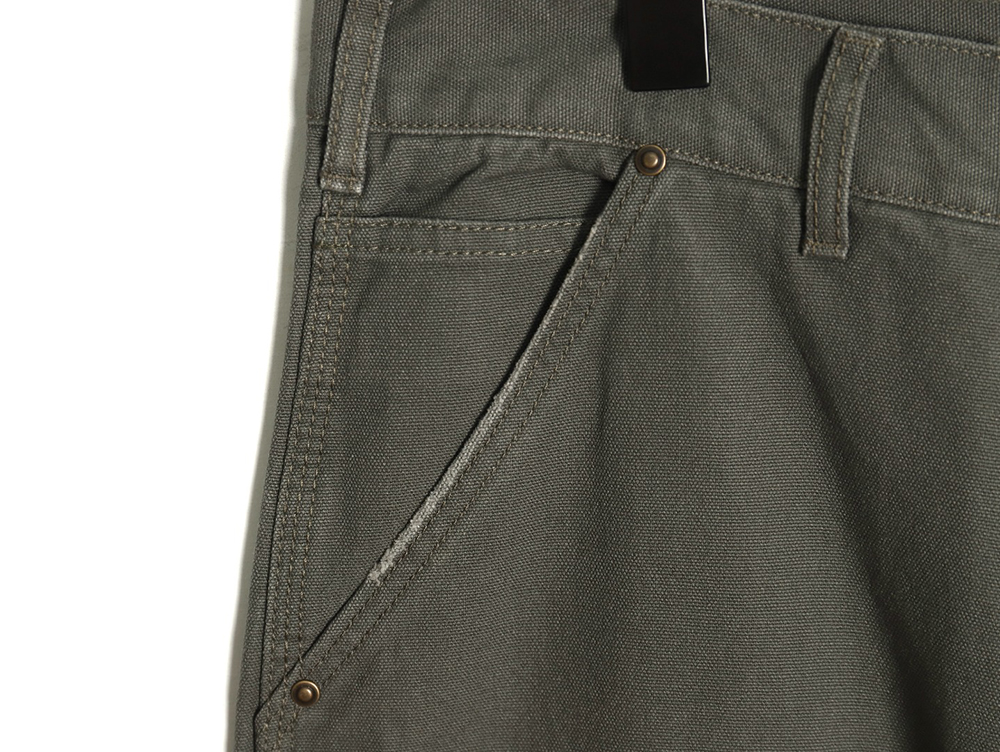 Carhartt Washed Knee Canvas Overalls