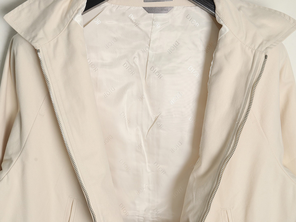 Dior embroidered heart cropped jacket