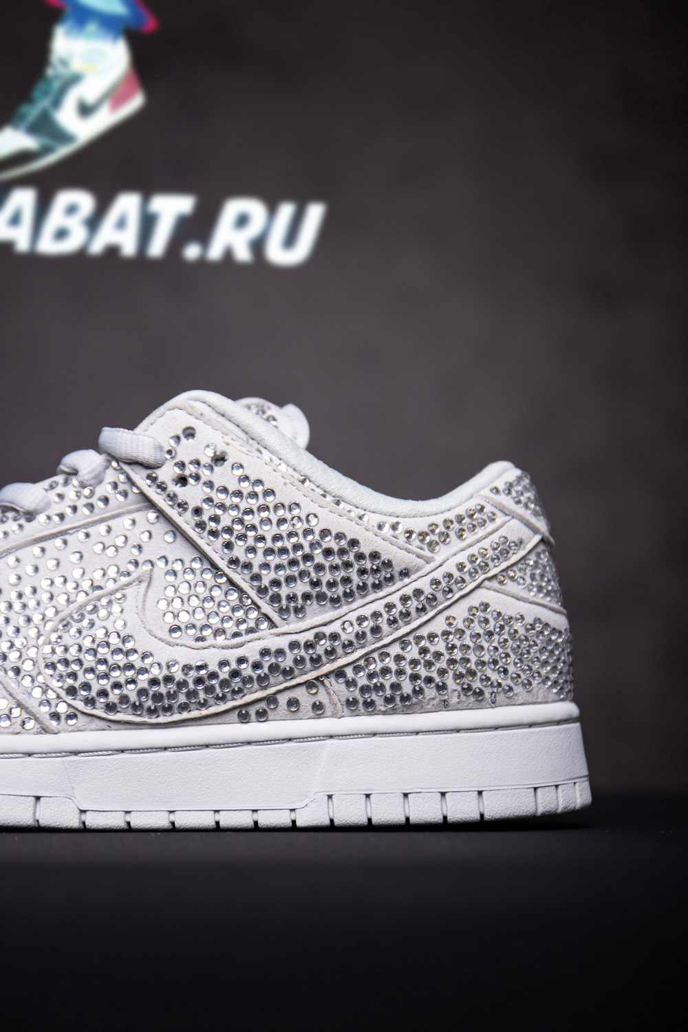 CACTUS PLANT FLEA MARKET X SWAROVSKI X DUNK LOW 'PURE PLATINUM'